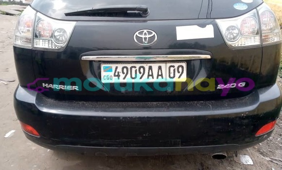 Buy Used Toyota Harrier Black Car in Kinshasa in Kinshasa Buy Used Toyota Harrier Black Car in Kinshasa in Kinshasa