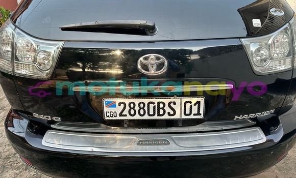 Acheter Neuf Voiture Toyota Harrier Noir à Kinshasa, Kinshasa Acheter Neuf Voiture Toyota Harrier Noir à Kinshasa, Kinshasa