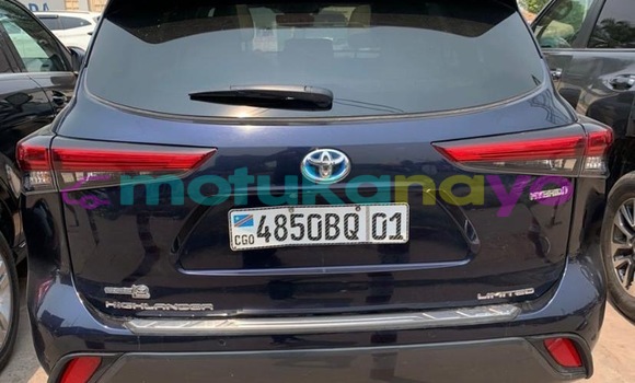 Acheter Occasion Voiture Toyota Highlander Bleu à Kinshasa, Kinshasa Acheter Occasion Voiture Toyota Highlander Bleu à Kinshasa, Kinshasa
