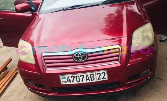 Buy Used Toyota Avensis Red Car in Kinshasa in Kinshasa Buy Used Toyota Avensis Red Car in Kinshasa in Kinshasa