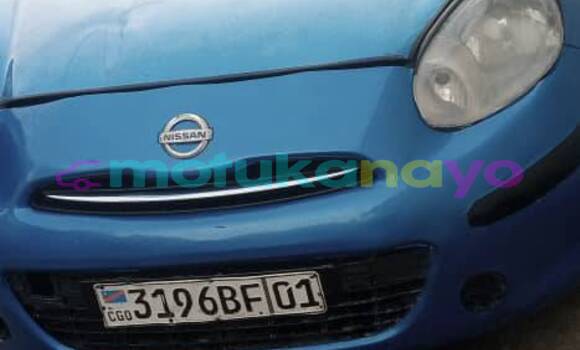 Buy Used Nissan March Blue Car in Basoko in Haut-Congo