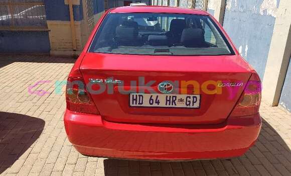 Buy Used Toyota Corolla Red Car in Kinshasa in Kinshasa Buy Used Toyota Corolla Red Car in Kinshasa in Kinshasa