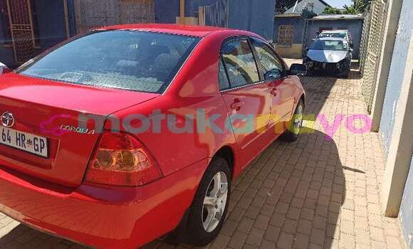 Buy Used Toyota Corolla Red Car in Kinshasa in Kinshasa Buy Used Toyota Corolla Red Car in Kinshasa in Kinshasa
