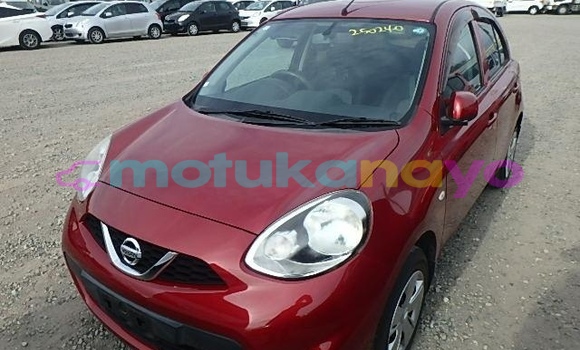 Buy Used Nissan March Red Car in Kinshasa in Kinshasa Buy Used Nissan March Red Car in Kinshasa in Kinshasa