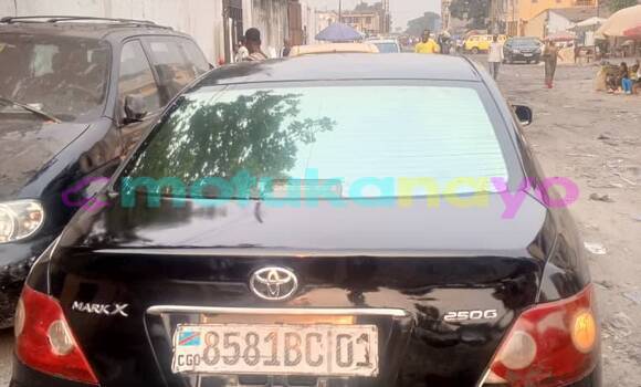 Acheter Occasion Voiture Toyota Mark X Noir à Kinshasa, Kinshasa Acheter Occasion Voiture Toyota Mark X Noir à Kinshasa, Kinshasa