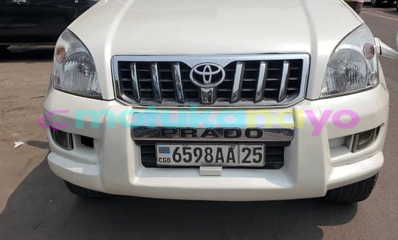 Buy Used Toyota Land Cruiser Prado White Car in Kinshasa in Kinshasa Buy Used Toyota Land Cruiser Prado White Car in Kinshasa in Kinshasa