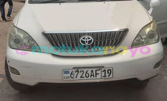 Acheter Occasion Voiture Toyota Harrier Blanc à Kinshasa, Kinshasa Acheter Occasion Voiture Toyota Harrier Blanc à Kinshasa, Kinshasa