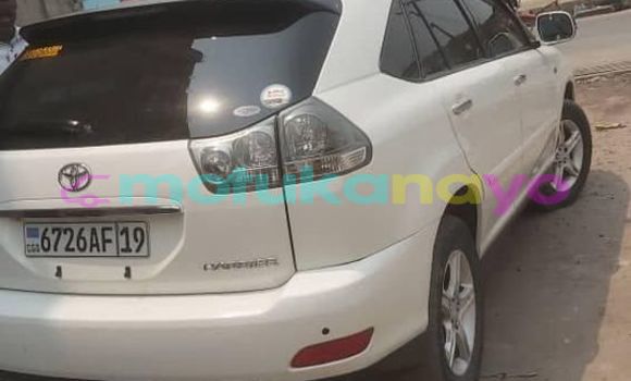 Acheter Occasion Voiture Toyota Harrier Blanc à Kinshasa, Kinshasa Acheter Occasion Voiture Toyota Harrier Blanc à Kinshasa, Kinshasa