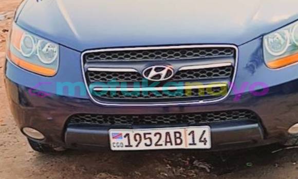 Buy Used Hyundai Santa Fe Blue Car in Aba in Haut-Congo Buy Used Hyundai Santa Fe Blue Car in Aba in Haut-Congo
