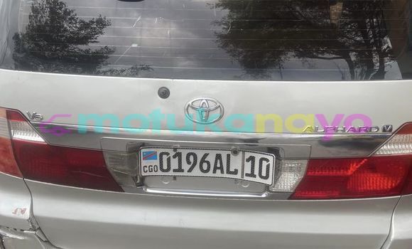 Buy Used Toyota Alphard Silver Car in Kinshasa in Kinshasa Buy Used Toyota Alphard Silver Car in Kinshasa in Kinshasa