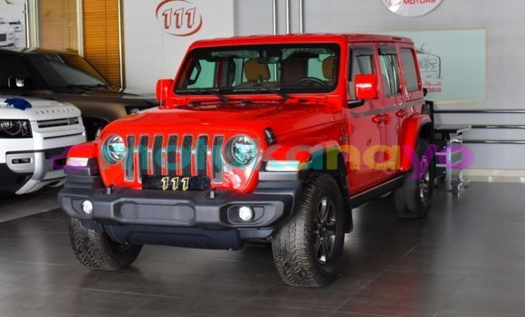 Acheter Import Voiture Jeep Wrangler Rouge à Import - Dubai, Bandundu